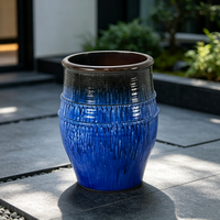 Vas Bunga Plastik, Pot Tanaman Luar Ruangan, Vaso De Planta Para Jardim
