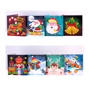 Kim cương thiệp chúc mừng Cổ Phiếu Yiwu Nhà cung cấp giáng sinh thẻ cho người lớn và trẻ em - Product Image 2