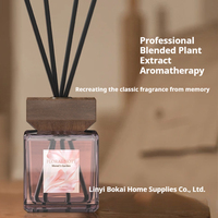 Ensemble de diffuseur à roseaux personnalisé de grande capacité de 200ml pour l'aromathérapie intérieure d'hôtel et la décoration intérieure aromatique durable