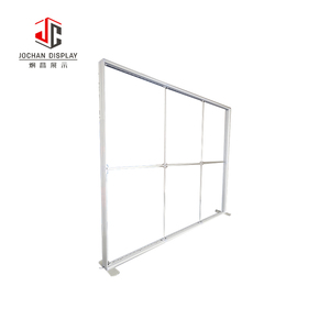 Рекламный портативный фон баннер на заказ ткань всплывающий стенд с макияжем выставочный стенд розовый современный - Product Image 6