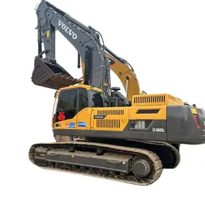 Hydraulic Crawler Backhoe Digger VOLVO480 Heavy Equipment 48ton Stable Performance Flexible Operation Used Excavator