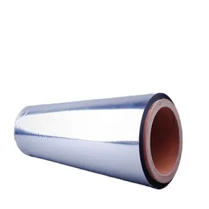 Metallic Polyester Pet Film 6 12 Micron Metalized Polyester Film Reflective Polyester Film