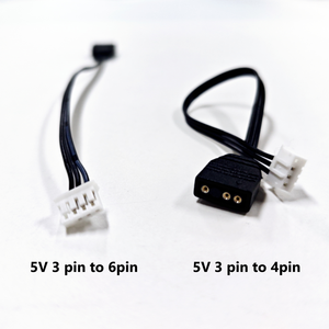 Fan điều khiển Adapter Cáp 5V <span class=keywords><strong>3</strong></span> <span class=keywords><strong>pin</strong></span> để <span class=keywords><strong>4</strong></span> <span class=keywords><strong>pin</strong></span> 6 <span class=keywords><strong>pin</strong></span> chuyển đổi 5V argb Adapter Cáp - Product Image 5