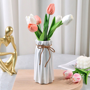 PU <span class=keywords><strong>tulipes</strong></span> fleurs Mini Faux <span class=keywords><strong>tulipes</strong></span> fleur maison mariage <span class=keywords><strong>Bouquet</strong></span> décor coloré <span class=keywords><strong>tulipes</strong></span> artificielle vraie touche fleur - Product Image 6