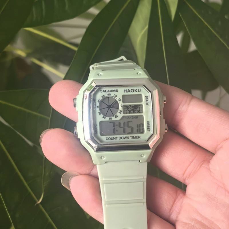 สีเขียว