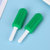 Plateau de fixation en forme de crème glacée, en silicone de qualité alimentaire, orthodontique invisible, vente en gros