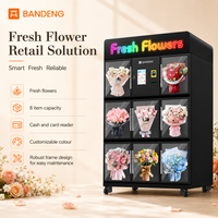 Máquina Expendedora de Flores BANDENG BD6510XH 10T con Diseño de Almacenamiento Separado para Proyectos de Venta Minorista de Flores