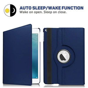 360-Grad-Drehung Auto Sleep Cover Case für iPad 7/8 10,2 Zoll Pro 10,5/2 3 4 /Air 1 2 3 /9.7 2017/2018 Lederst änder abdeckung - Product Image 2