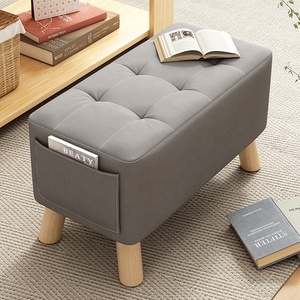 <span class=keywords><strong>Taburete</strong></span> Acolchado de Estilo Nuevo 2023 para Sala de Estar, <span class=keywords><strong>Taburete</strong></span> de Lujo para Sala de Estar, Diseño <span class=keywords><strong>Cuadrado</strong></span> Moderno - Product Image 3