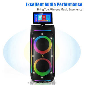 Altavoz Portátil para Fiestas CH-2801AV con Potencia Máxima de 15000 W, Pantalla HD de 11.6 Pulgadas, Tweeter, <span class=keywords><strong>Android</strong></span> 12.0/WiFi para Uso en Exteriores, Máquina de Karaoke - Product Image 4