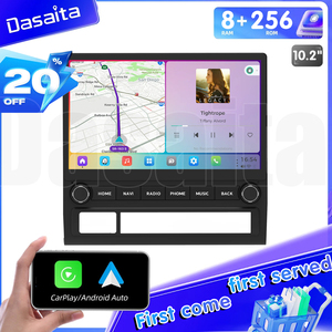 Xe đa phương tiện Player Car Stereo đơn vị đứng đầu 10 inch <span class=keywords><strong>Android</strong></span> đài phát thanh 8 + 256 gam Carplay màn hình cho tacoma 2015+ - Product Image 2