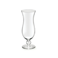 Verre à jus de fruits en plastique Verres à cocktail de forme ronde en verre Hurricane 15 oz pour bars, bars au bord de la piscine, clubs