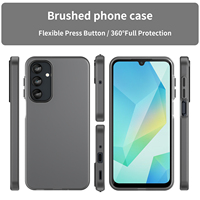 Coque souple magnétique givrée multicolore femme étui de téléphone portable pour Samsung Galaxy A06 A16 A35 A55 étui antichoc de luxe