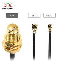 Câble coaxial flexible RF1.13 personnalisé 50 OHM en promotion – Câble d'extension d'antenne de communication