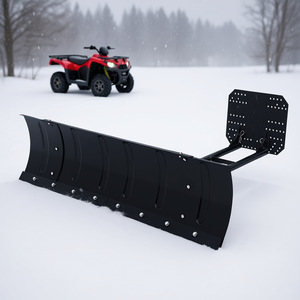 Quitanieves Negro para ATV de 59.1 x 15 Pulgadas, Eficiente Removedor de Nieve - Product Image 2