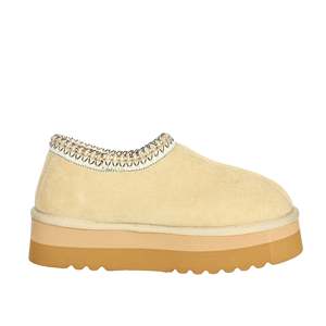 Zapatos planos sin cordones Donna color camel beige, altura del tacón 36 37 38 39 40 - Product Image 4