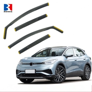 Déflecteurs de vent pour vitres de voiture à injection directe pour VW ID.4 X 2021-2024, visières de fenêtre, pare-pluie, accessoires auto ID.4 X - Product Image 1