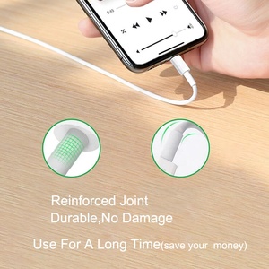 En stock, câble de données USB de haute qualité de 2 m (6,6 pieds) avec connecteur 8 broches pour les anciens <span class=keywords><strong>iPhone</strong></span> <span class=keywords><strong>7</strong></span>, 8, X, Xs, XR, <span class=keywords><strong>11</strong></span>, 12, 13, 14 Pro Max - Product Image 4