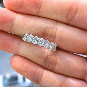 Custom Oval Lab <strong>Diamond</strong> <strong>Rings</strong> Multiple Size Wedding Band Stack <strong>Ring</strong> 14k 18K Solid Gold Lab Grown <strong>Diamond</strong> <strong>Ring</strong> - Product Image 2