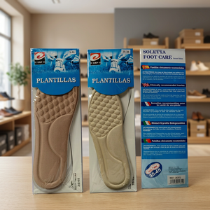 ERPS.L. ERP Bow Lotus Sports Insoles Fabric 35-45 Antimicrobial 2 Pieces - Product Image 2