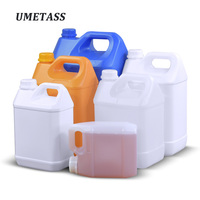 Seau carré en plastique de 2 L, bidon carré personnalisé, baril en HDPE pour le stockage de liquides
