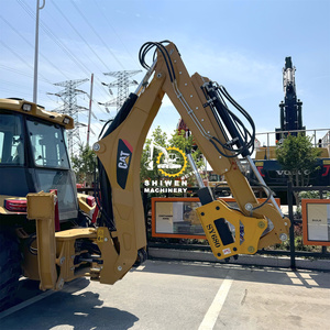 รถตักล้อยางมือสองคุณภาพสูงจากญี่ปุ่น CAT420F รถตักล้อยาง CAT420F มือสอง CAT420F2 CAT430F สภาพดี สีเดิมจากโรงงาน - Product Image 3