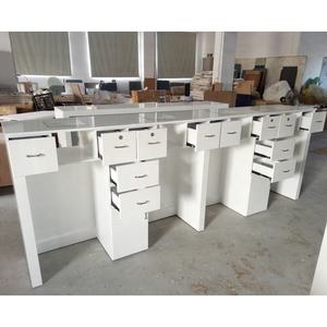 Table de manucure, Double ongles, imitation marbre, qualité supérieure, Style nord-européen - Product Image 4