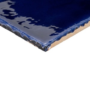 Carrelage mural et de sol en céramique émaillée bleue Vitri Cobalt 10x10 - Product Image 2