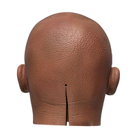 Masque réaliste de visage de célébrité en latex souple, masque de tête humaine pour cosplay, masque de fête en caoutchouc, masque de mascarade artificiel pour homme, masque amusant pour toute la tête