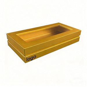 Caja de Regalo Magnética Dorada Personalizable al por Mayor, Elegante y Resistente, Ideal para Joyería y Empaque de Productos de Alta Gama - Product Image 1
