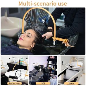 Équipement de salon Zxm, lavabo pour cheveux avec accessoires, hauteur réglable, circulation d'eau, thérapie capillaire, spa capillaire - Product Image 6