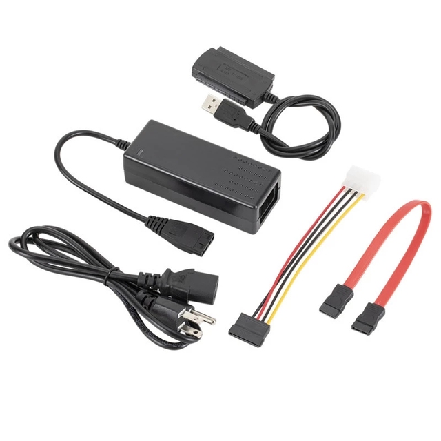 SATA/PATA/IDE Drive to USB 2.0 Adapter Converter Cable for 2.5 / 3.5 Inch Hard Drive Adapter Converter Cable 480 MB/s