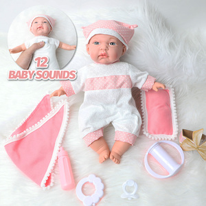 Bambola Reborn in Silicone in Vendita Nuovo Materiale Realistico Design Carino in PVC 12 Pollici Bambola di Moda in Plastica Prodotta in Fabbrica - Product Image 2