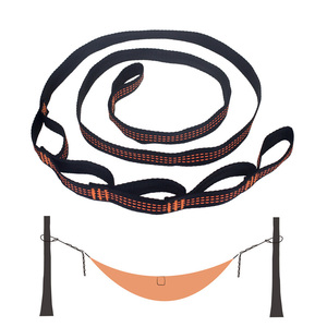 Personnaliser la paire <span class=keywords><strong>de</strong></span> sangles <span class=keywords><strong>de</strong></span> <span class=keywords><strong>hamac</strong></span> 2 mètres 5 boucles ceintures <span class=keywords><strong>de</strong></span> suspension d'arbre réglables cordes <span class=keywords><strong>de</strong></span> <span class=keywords><strong>hamac</strong></span> - Product Image 1