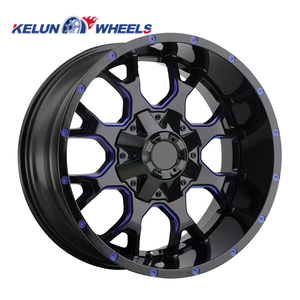 ล้อฟอร์จสีดำเงาแบบมิลล์เดี่ยวขนาด 24x14 นิ้ว ล้ออัลลอยด์ 24 นิ้ว ยี่ห้ออเมริกันฟอร์ซ - Product Image 5