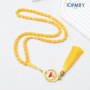 Personalizar joyería de moda oración islámica 66 cuentas collar de Rosario musulmán tasbih religioso con medallas para la devoción - Product Image 4