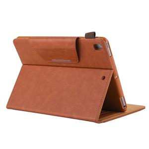 <span class=keywords><strong>Funda</strong></span> de cuero para tableta de estilo ejecutivo, carcasa tipo billetera para <span class=keywords><strong>iPad</strong></span> 10,2, marrón, de 9. ª generación, novedad - Product Image 5
