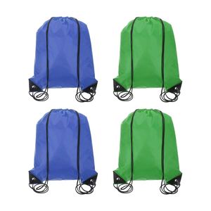 Custom Durable Reusable Polyester Sports Draw String Bags Nylon <b>Drawstring</b> <b>Backpack</b> with Personal logo - Product Image 3