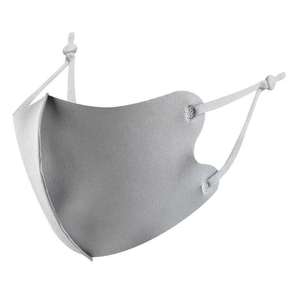 Masque facial en soie de glace 3D non poreux Pont de nez réglable Refroidissement léger Anti-UV Taille unique pour le camping - Product Image 3