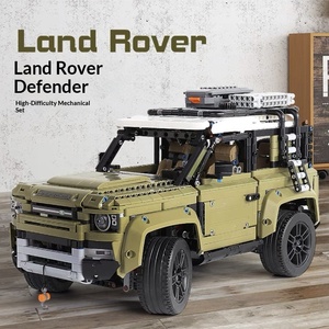 Bloques <span class=keywords><strong>de</strong></span> Construcción <span class=keywords><strong>de</strong></span> Plástico Compatibles con Vehículos Todoterreno Land Rover Defender, Juguete <span class=keywords><strong>de</strong></span> Ensamblaje <span class=keywords><strong>de</strong></span> Auto Deportivo, Regalo Unisex - Product Image 1