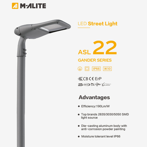 Réverbère LED 60W de type split avec contrôleur MPPT pour villages hors réseau - Product Image 2
