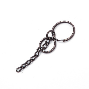 โซ่พวงกุญแจสแตนเลส 8 ข้อ ชุบโครเมียม สำหรับใช้ในบ้าน - Product Image 3