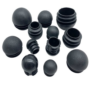 Tubo de acero redondo de 10mm, 12mm, 15mm, 19mm, <span class=keywords><strong>20mm</strong></span>, 22mm, 25mm, 30mm, 32mm, 35mm, 38mm, 42mm, tapón de extremo de plástico para poste de valla de pierna de silla - Product Image 4