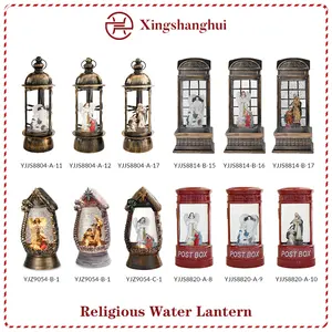Bestselling Portable Artificial Vintage Holy Religious Shiny Home Decor Xmas Table Ornament Fairy Holy Goddess Water Lantern
