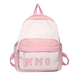 Women's <b>Backpack</b> 15 Inches Letter Design <b>School</b> Education Lightweight Female Student Bag Summer 2024 - Product Image 5
