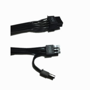 Molex 5557 8-Pin Male ke Double 6 + 2-Pin kabel adaptor GPU PVC daya Split terisolasi untuk komputer - Product Image 4