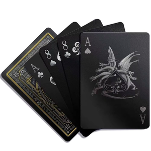 Cartes de Poker Personnalisées de Luxe, Écologiques et Étanches en PVC <span class=keywords><strong>à</strong></span> 100% Modèle Avengers pour Cartes <span class=keywords><strong>à</strong></span> <span class=keywords><strong>Jouer</strong></span> Noires - Product Image 2