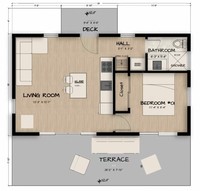 Panneau sandwich EPS, maison de vacances préfabriquée, maison modulaire, suite de jardin, villa, cabane, maisons préfabriquées, cabanes