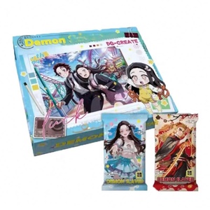 36 Scatole Douqu Cultural Creativity Demon 4 Tanjirou Kamado <span class=keywords><strong>Nezuko</strong></span> Anime Gioco da Tavolo di Carte Blind Box - Product Image 5