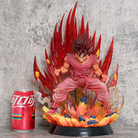 Figurines de dessin animé Dragon DBZ Goku de 38cm, figurine Son Goku modèle de collection, figurine de bureau en PVC, jouets
